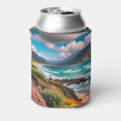 Tropische vibes blikjeskoeler (Blikje Achterkant)