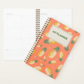 Tropische vibes fruit-thema briefpapier planner (Display)