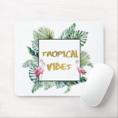 Tropische vibes muismat (Met muis)
