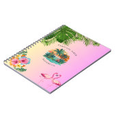 Tropische Vibes Notitieboek (Linkerzijde)