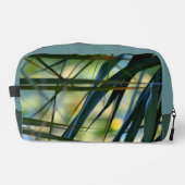 Tropische Vibes Palm Fronds Groene Toiletartikelen Toilettasje (Voorkant)