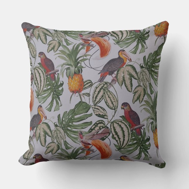 Tropische vibes Sierkussen (Voorkant)