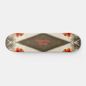 Tropische vibes Skateboard (Horizontaal)