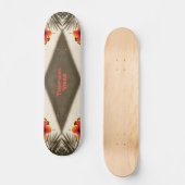 Tropische vibes Skateboard (Voorkant)