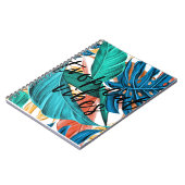 Tropische Vibes Spiraal Notebook Notitieboek (Linkerzijde)