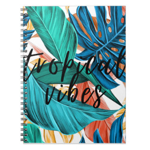 Tropische Vibes Spiraal Notebook Notitieboek