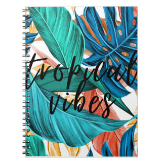 Tropische Vibes Spiraal Notebook Notitieboek