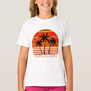 Tropische Vibes, Sunset Beach T-shirt