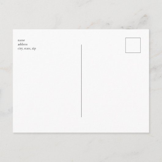 Tropische viering van het leven uitnodiging (Achterkant)