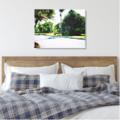 Tropische ViewPoint Canvas afdrukken (Insitu (Slaapkamer))