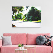 Tropische ViewPoint Canvas afdrukken (Insitu (Woonkamer))