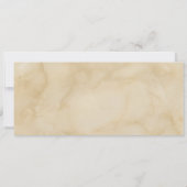 Tropische Vintage Strand Bruiloft Uitnodigingen me (Achterkant)