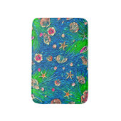 Tropische virussen badmat (Voorkant Verticaal)