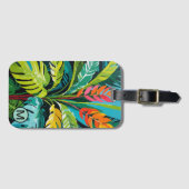 Tropische virussen bagagelabel (Voorkant (horizontaal))