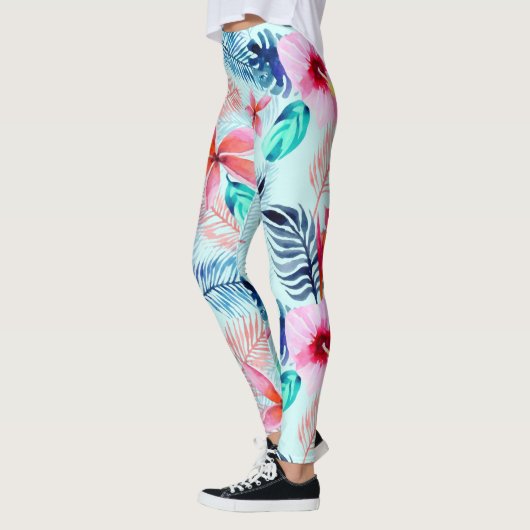 Tropische virussen | Floral-Leggings Leggings (Links)