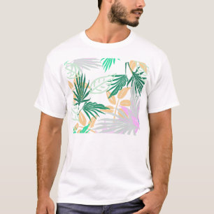 Tropische virussen laten Planten over T-shirt