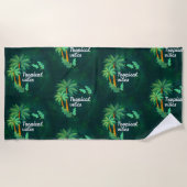 Tropische virussen strandlaken (Voorkant)