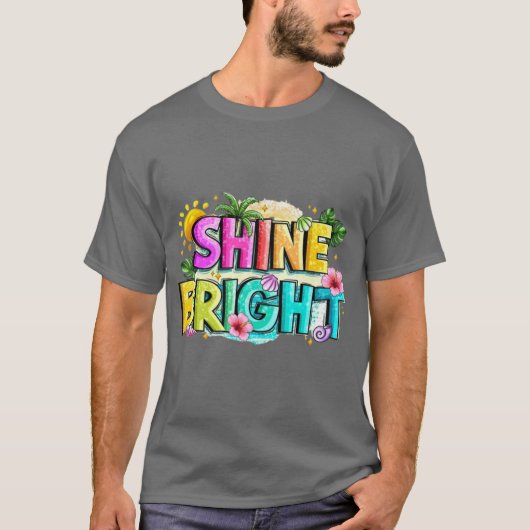Tropische virussen t-shirt (Voorkant)