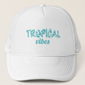 Tropische virussen trucker pet (Voorkant)
