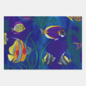 Tropische vis 1 inpakpapier vel (Voorkant 2)