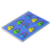 Tropische vis 1 spiral notebook notitieboek (Linkerzijde)
