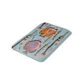 Tropische vis badmat (Gekanteld)