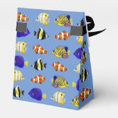 Tropische vis bedankdoosjes (Achterkant)