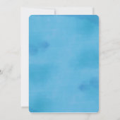 Tropische vis behalve trouwuitnodigkaart kaart (Achterkant)