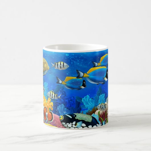 Tropische vis Clownfish Design Coffee Mok Cup (Center)