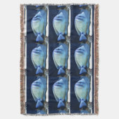 Tropische vis deken (Voorkant Verticaal)