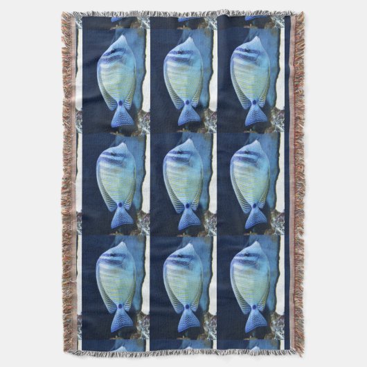 Tropische vis deken (Voorkant Verticaal)