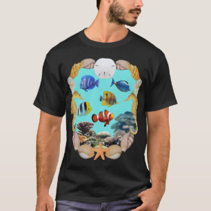 Tropische vis en rif Shirt