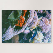 Tropische vis in een aquarium. legpuzzel (Horizontaal)