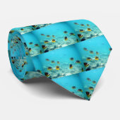 Tropische vis in Hawaï Stropdas (Opgerold)