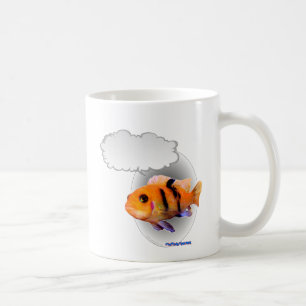 Tropische vis koffiemok