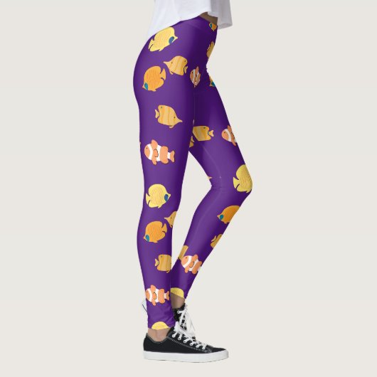 Tropische vis leggings (Rechts)