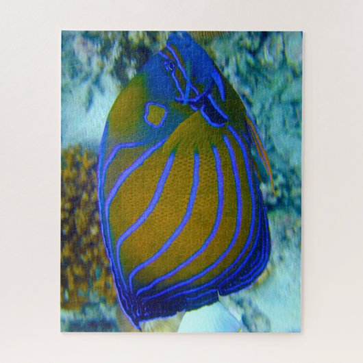 Tropische vis legpuzzel (Verticaal)