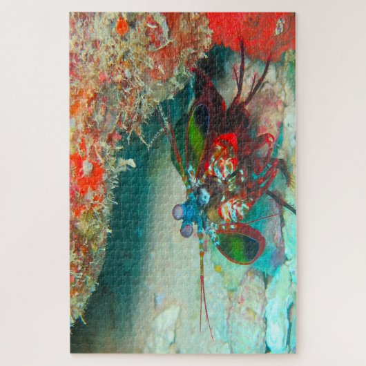 Tropische vis legpuzzel (Verticaal)