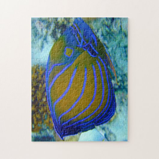 Tropische vis legpuzzel (Verticaal)