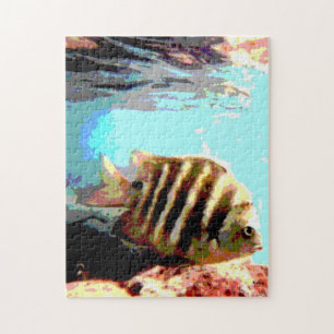 Tropische vis legpuzzel