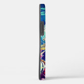 Tropische vis met groen Zee Case-Mate iPhone Case (Achterkant / Rechts)