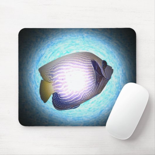 Tropische vis muismat (Met muis)
