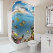 Tropische vis onderwater koraalrif douchegordijn (In situ)