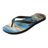Tropische vis onderwater koraalrif teenslippers (Schuin)