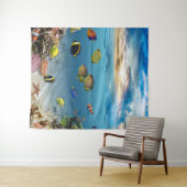 Tropische vis onderwater koraalrif wandkleed (In Situ (horizontaal))