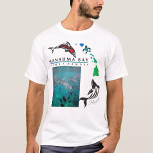 Tropische vis op de Hawaii-eilanden T-shirt