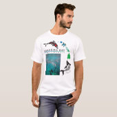 Tropische vis op de Hawaii-eilanden T-shirt (Voorkant volledig)