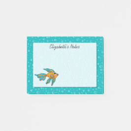 Tropische vis Oranje en blauw op maat Post-it® Notes
