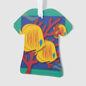 Tropische vis ornament (voorkant)