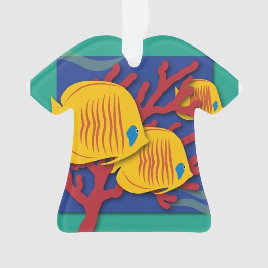 Tropische vis ornament (voorkant)